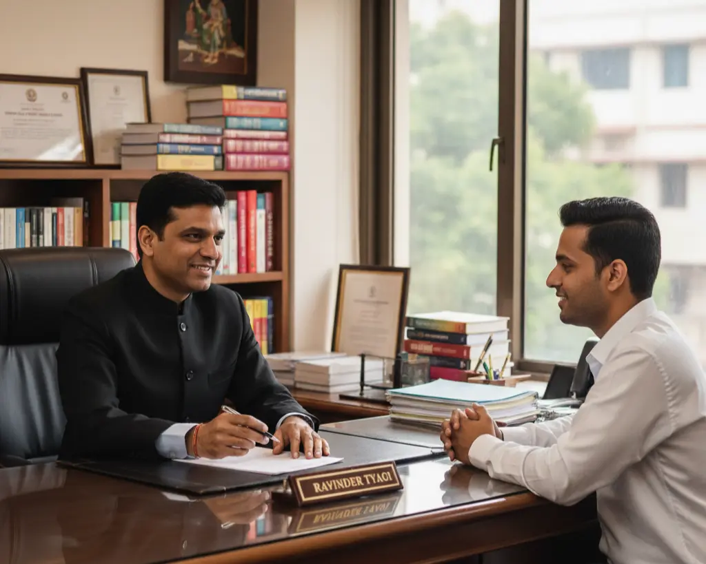 Law books and gavel